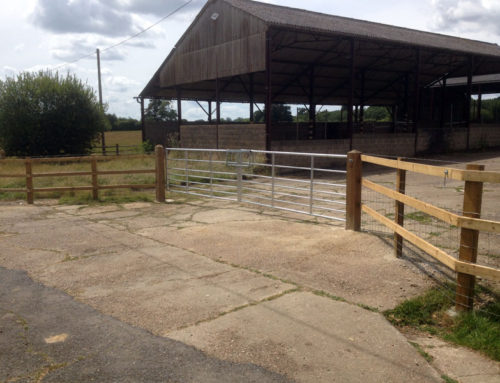 Steel Farm Entrance Gates