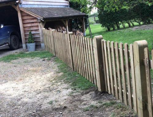 Wooden Picket Fence